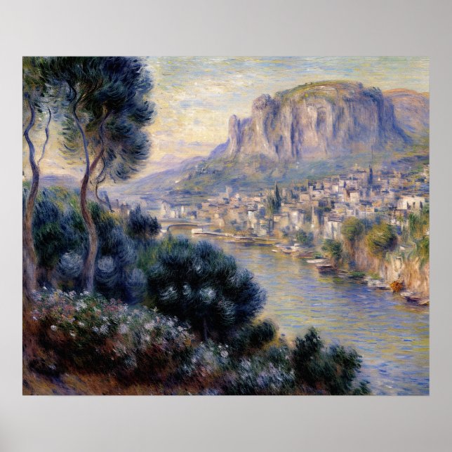 Monte Carlo Seen from Roquebrune Poster (Front)