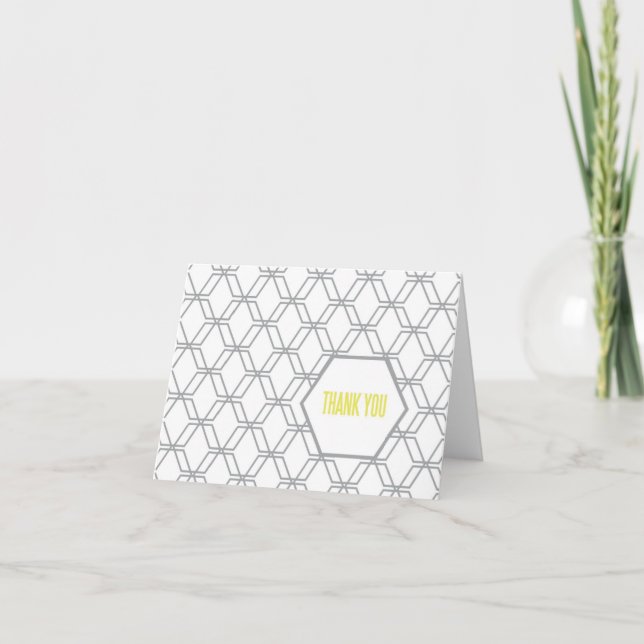 Monte Carlo Thank You Card: Sparkle (Front)