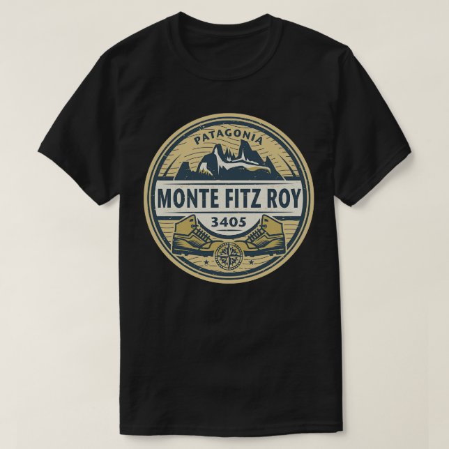 Monte Fitz Roy Patagonia 1 T-Shirt (Design Front)