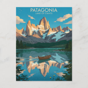 Monte Fitz Roy Patagonia Holiday Postcard