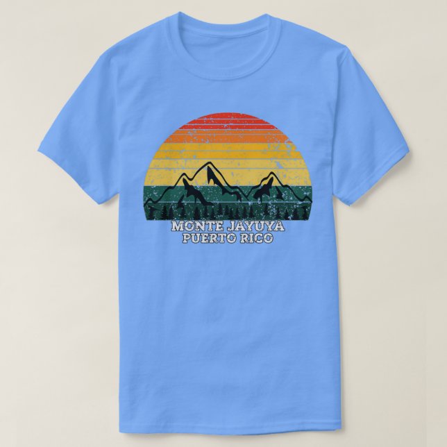 Monte Jayuya Puerto Rico T-Shirt (Design Front)