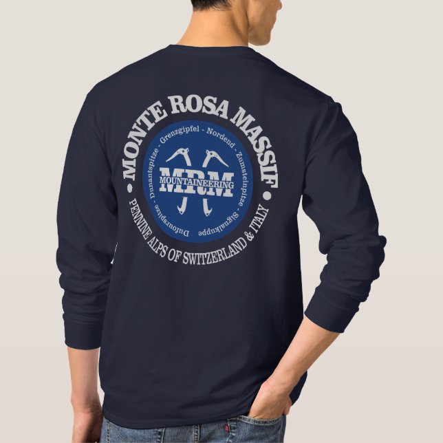 Monte Rosa Massif T-Shirt (Back)