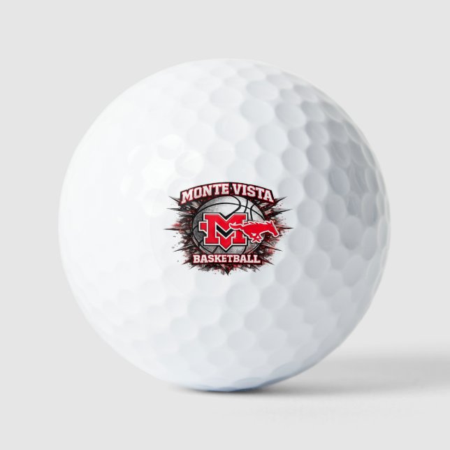 Monte Vista Golfball Golf Balls (Front)