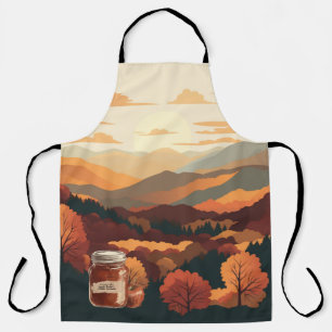 Montebello VA Blue Ridge Mountains Apple Butter Apron