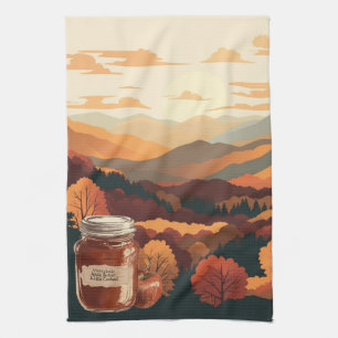 Montebello VA Blue Ridge Mountains Apple Butter  Kitchen Towel