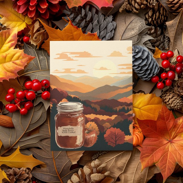 Montebello VA Blue Ridge Mountains Apple Butter Postcard (Creator Uploaded)