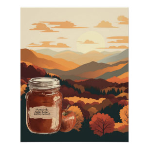 Montebello, Virginia Apple Butter customizable Poster
