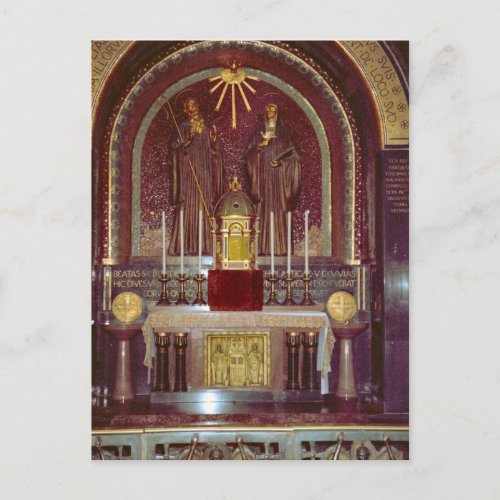 Montecassino Chapel of reserved savrament Postcard