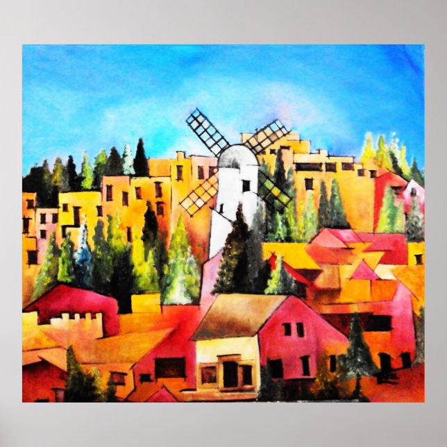 Montefiore Windmill Poster (Front)