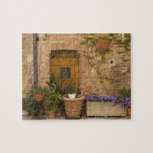 Montefollonico, Val d'Orcia, Siena province, 2 Jigsaw Puzzle