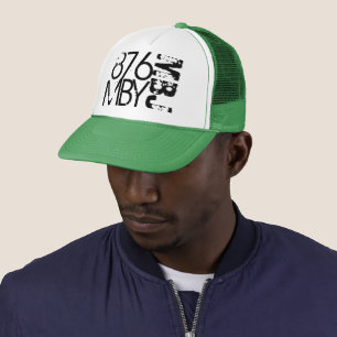 MONTEGO BAY JAMAICA GREEN 876 MBJ TRUCKER HAT