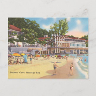Montego Bay, Jamaica Vintage Photo - Doctor's Cave Postcard