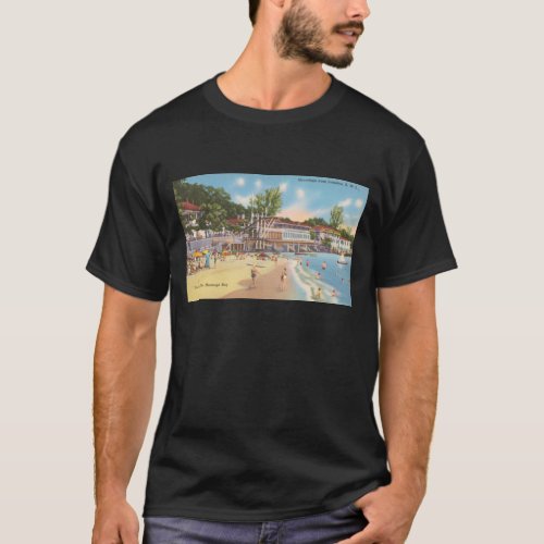 Montego Bay Jamaica Vintage Photo _ Doctors Cave T_Shirt