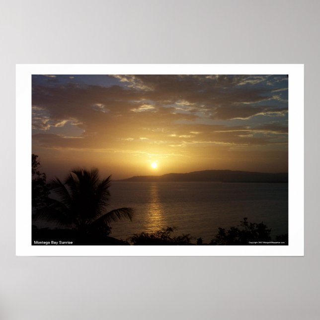 Montego Bay Sunrise Poster (Front)