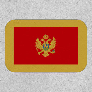 Montenegrin Flag, Flag of Montenegro Patch