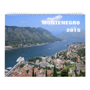 Montenegro 2015 Calendar
