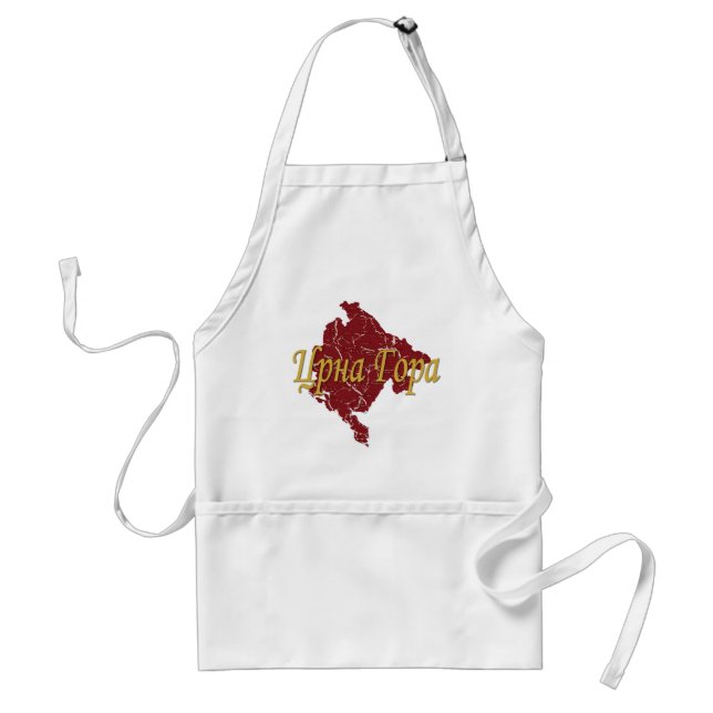 Montenegro Adult Apron (Front)