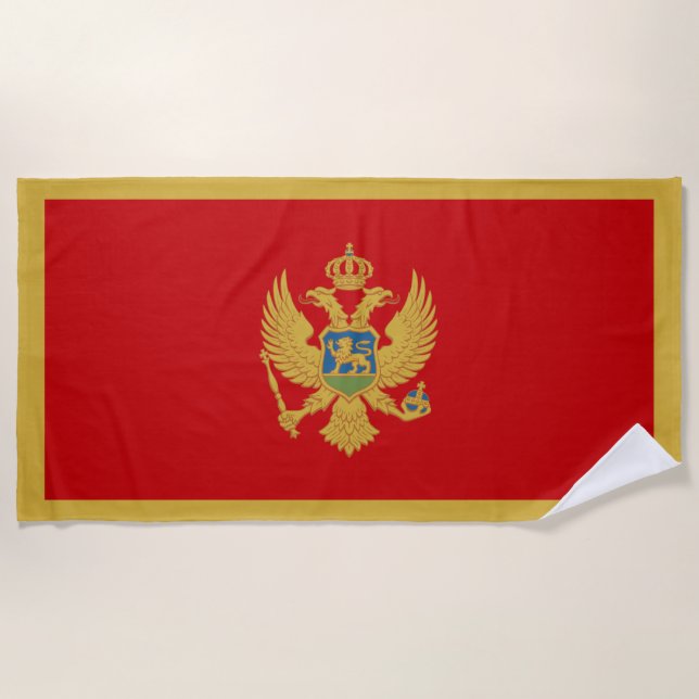 Montenegro Beach Towel (Front)