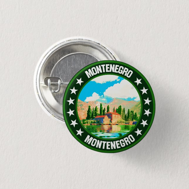 Montenegro                                         button (Front & Back)