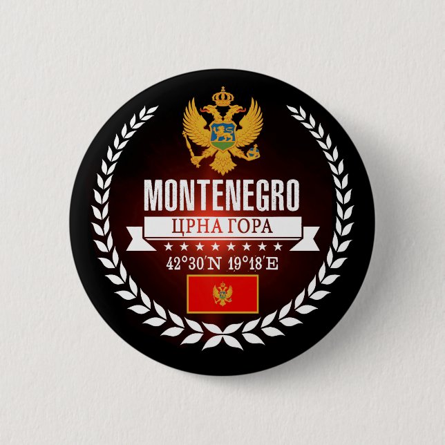 Montenegro Button (Front)
