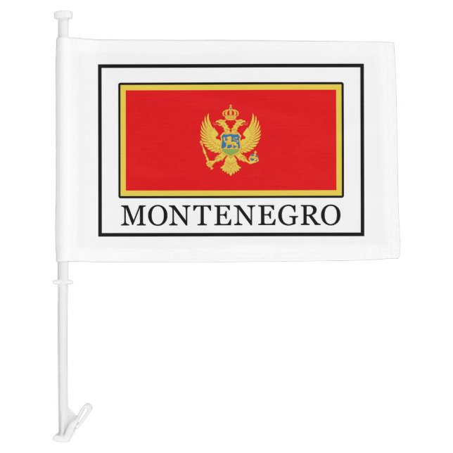 Montenegro Car Flag (Front)