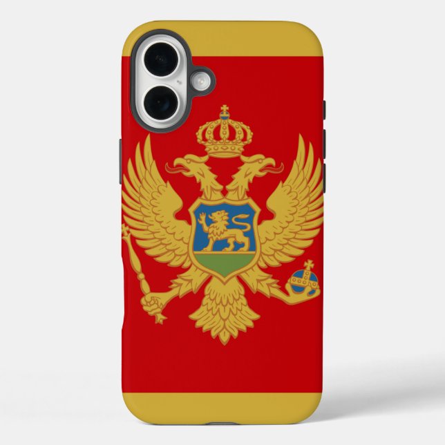 Montenegro Case-Mate iPhone Case (Back)