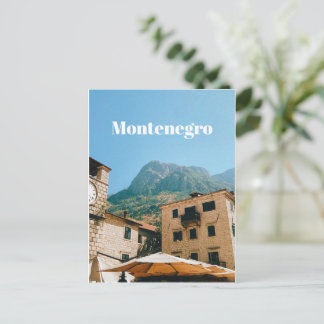 Montenegro Cityscape Holiday Postcard