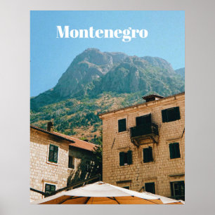 Montenegro Cityscape  Poster