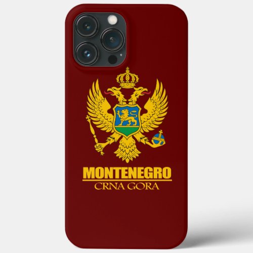 Montenegro COA iPhone 13 Pro Max Case