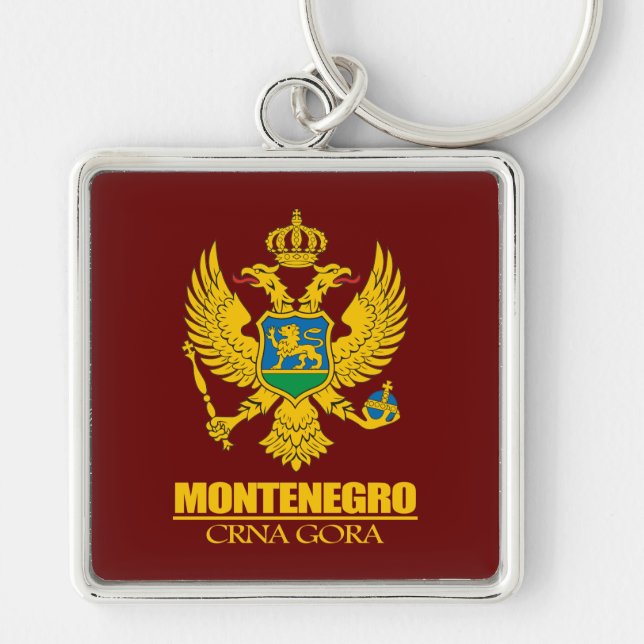 Montenegro COA Keychain (Front)
