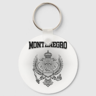 Montenegro Coat of Arms Keychain