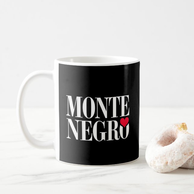 Montenegro Coffee Mug (With Donut)