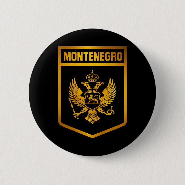 Montenegro Emblem Button (Front)