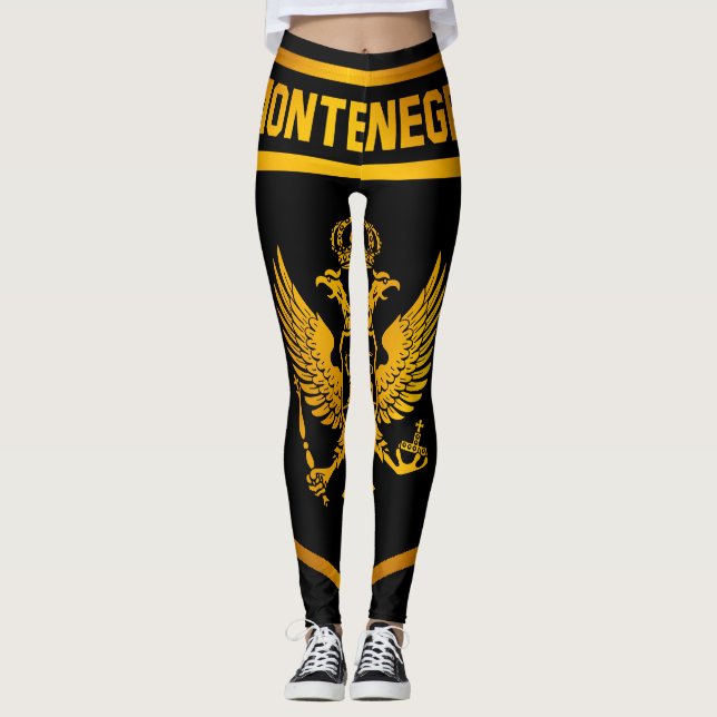 Montenegro Emblem Leggings (Front)