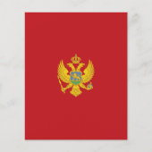 Montenegro flag (Front)