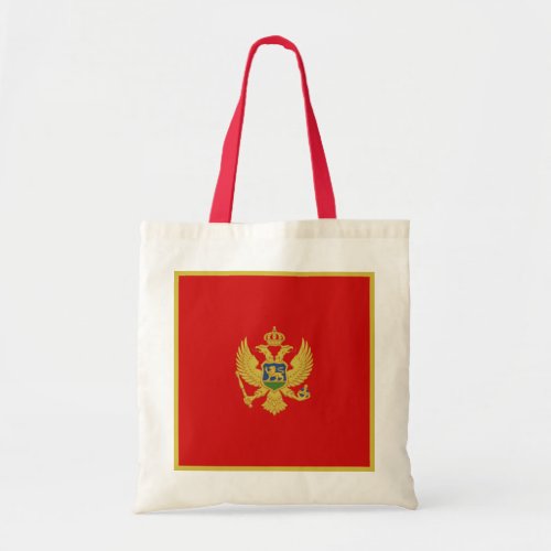 Montenegro Flag Bag