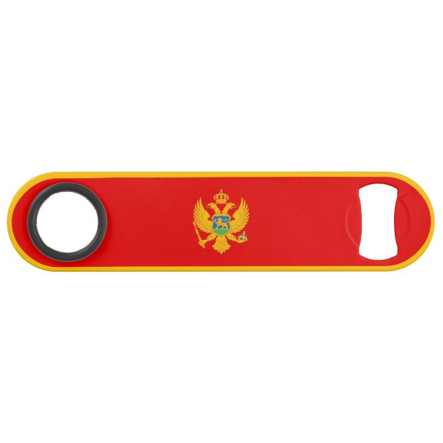 Montenegro Flag Bar Key (Front (Horizontal))