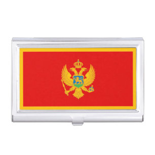 Montenegro Flag Business Card Case