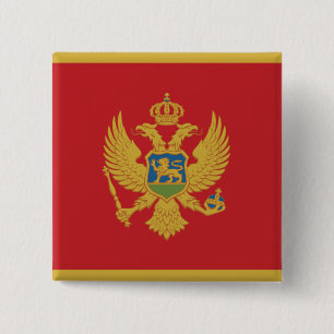 Montenegro Flag Button