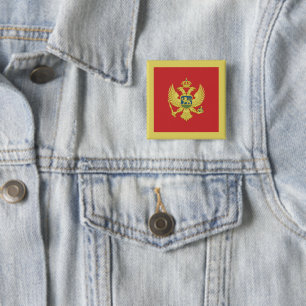 Montenegro Flag Button