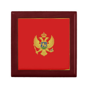 Montenegro Flag Gift Box