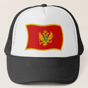 Montenegro Flag Hat