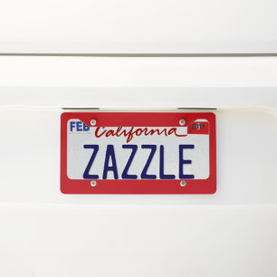 Montenegro flag license plate frame
