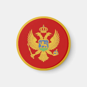 Montenegro flag magnet