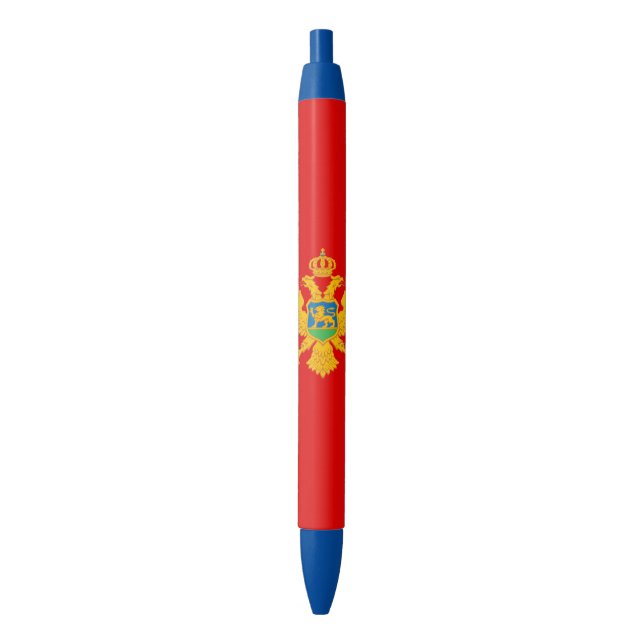 Montenegro Flag Pen (Front Vertical)