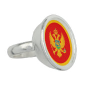 Montenegro Flag Ring (Side)
