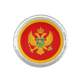 Montenegro Flag Ring