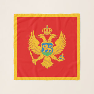 Montenegro Flag Scarf