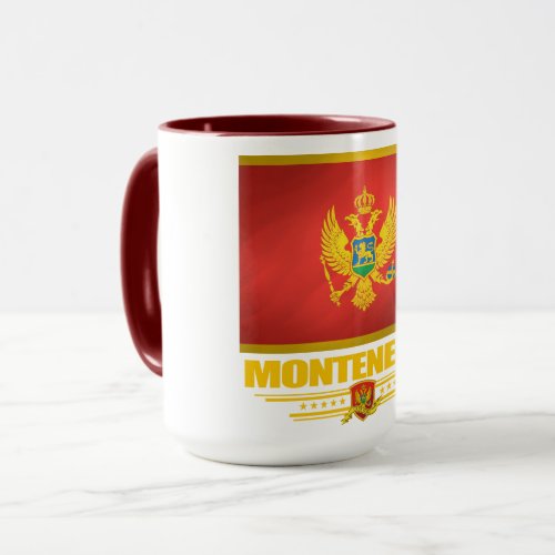 Montenegro Flag Shirts Mug