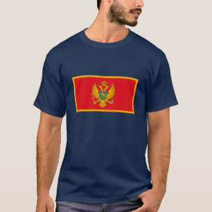Montenegro Flag T-shirt